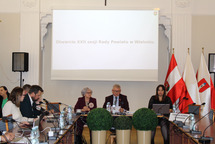 XXII sesja Rady Powiatu w Wieluniu