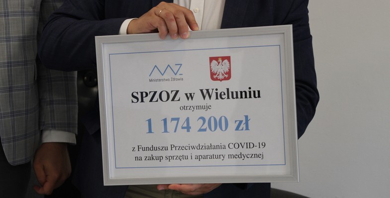  1 174 200,00 zł dla SP ZOZ w Wieluniu 