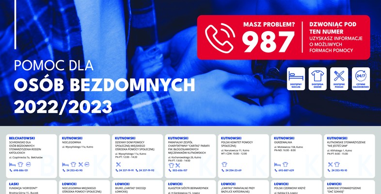 Pomoc dla osób bezdomnych