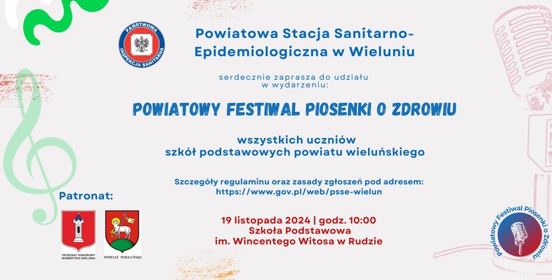 Powiatowy Festiwal Piosenki o Zdrowiu