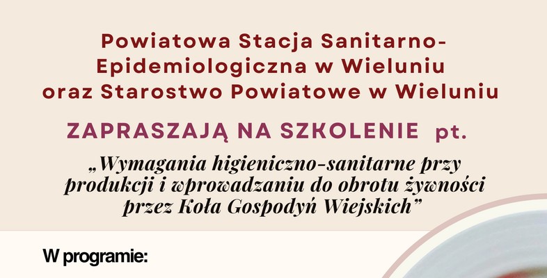 Szkolenie dla Kół Gospodyń Wiejskich