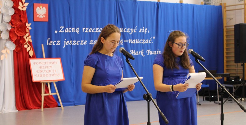 Powiatowe obchody Dnia Edukacji Narodowej