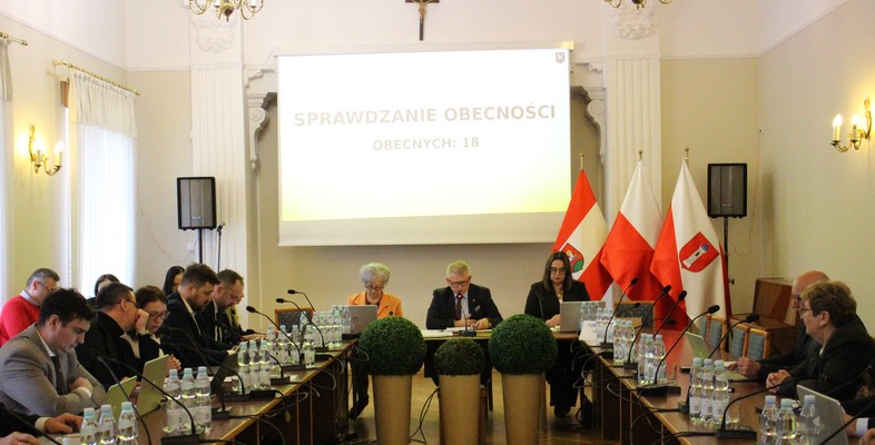 XXVI sesja Rady Powiatu w Wieluniu