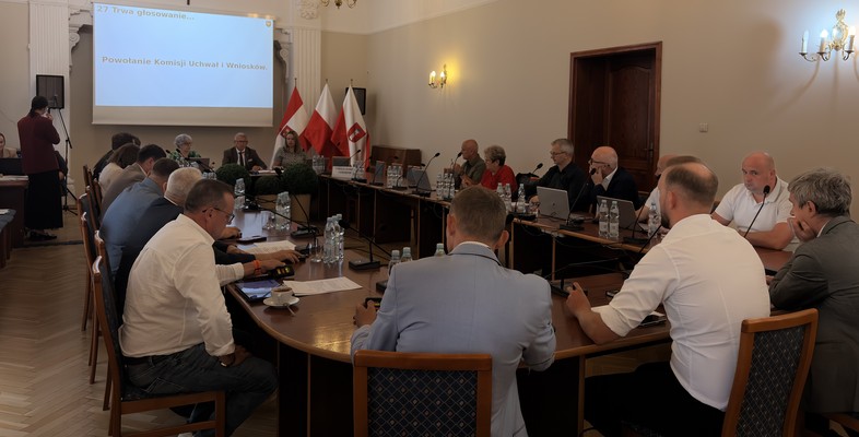 XXXI sesja Rady Powiatu w Wieluniu