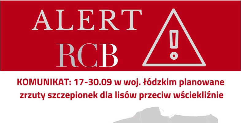 Zrzuty szczepionek dla lisów przeciw wściekliźnie