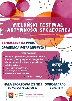 II Wieluński Festiwal Aktywności Społecznej