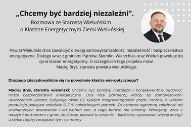 „Chcemy być bardziej niezależni
