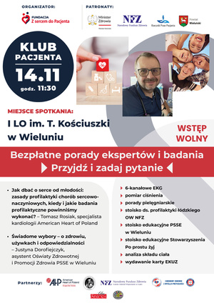 Z sercem do Pacjenta - bezpłatne porady ekspertów