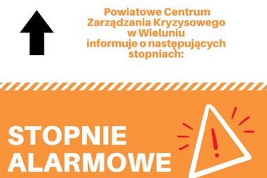 Wprowadzenie nowych stopni alarmowych