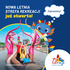 Nowa letnia strefa w Termach Uniejów otwarta!