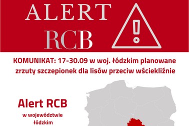 Zrzuty szczepionek dla lisów przeciw wściekliźnie
